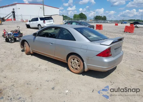 2002 Honda Civic Lx из США, поврежденный, VIN 1HGEM22612L050545